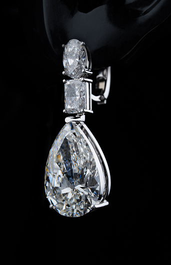 Diamond Blossom Earrings