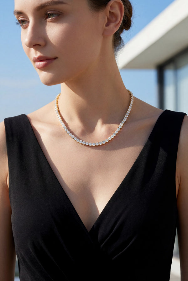 Diamond Infinite Necklace